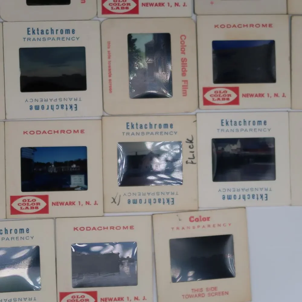 35mm Slides 1970s Lot of 45 Vintage Maine Coast Ocean Architecture Photography